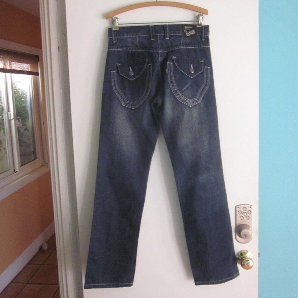 Mens Ranger Jeans 100% Cotton  Size 30 X 32 Dark Wash  Like New